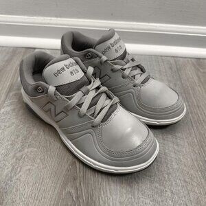 New Balance Walking Shoes Womens 7.5 Gray Rollbar Comfort‎ Stability Low Top 813